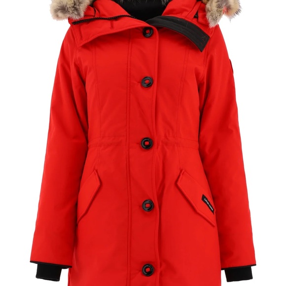 Red Canada Goose Jacket Size Small - Picture 1 of 10